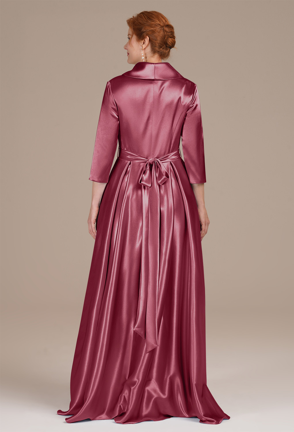 AW Silvia Desert Rose  Mother of the Bride Dresses